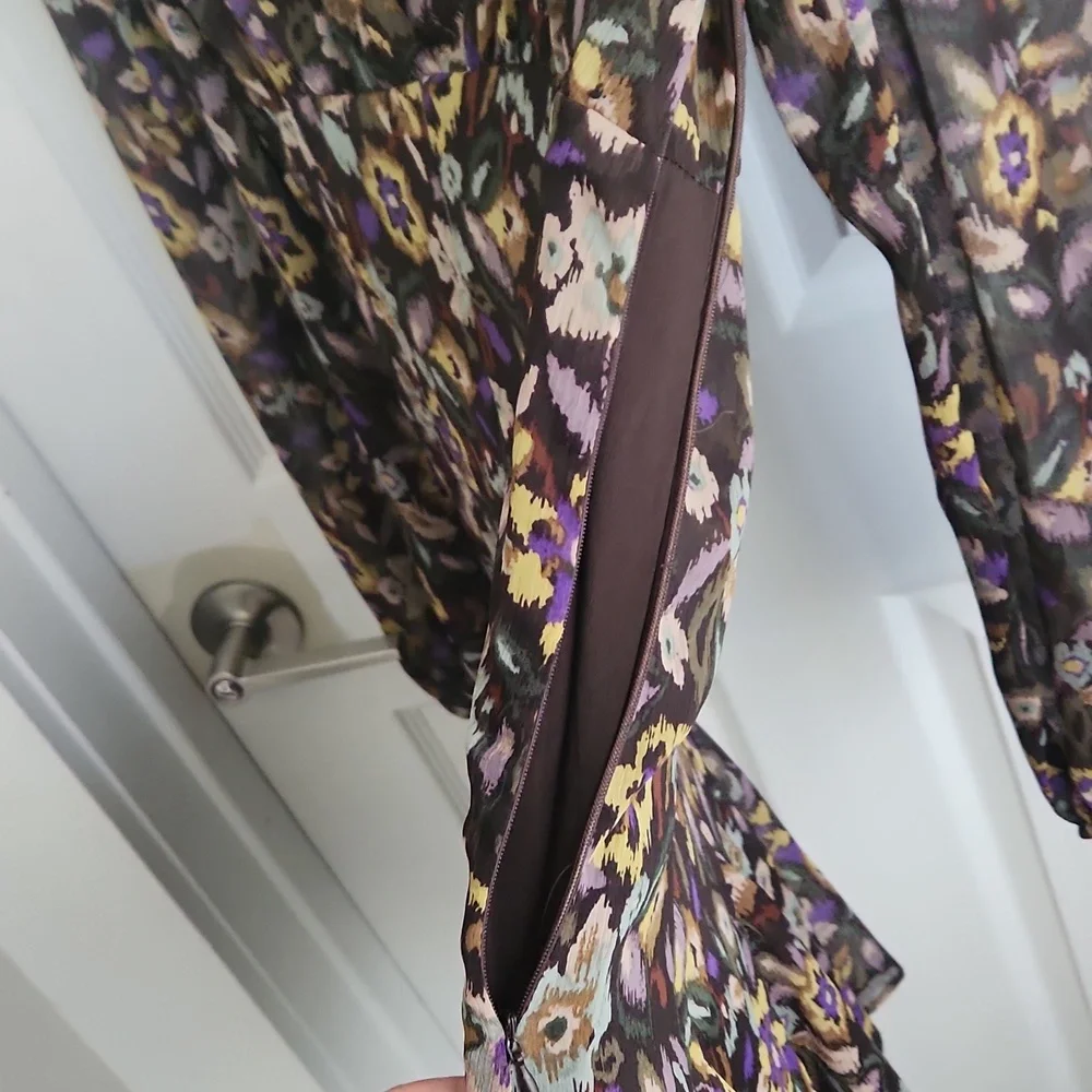 Zara Multicolor Abstract Dress - Picture 6 of 6